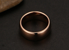 8mm ローズゴールド カラー タングステン結婚指輪